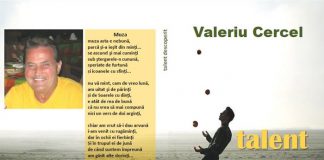 Poetul Valeriu Cercel, un ”Talent Descoperit”. Lansare de carte la Roma, 30 Octombrie, 2016