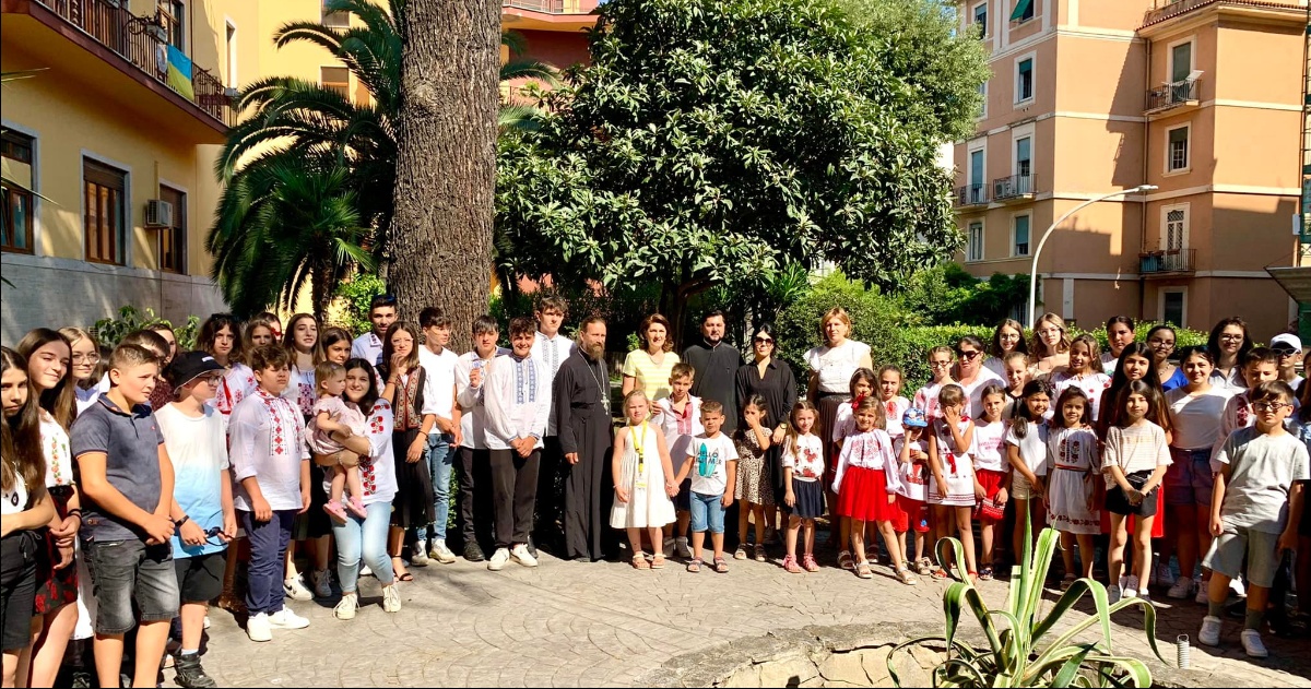 L’Ambasciata di Romania in Italia, visitata dai bambini del campo organizzato dall’Eremo Ortodosso “Ilie Prooroc Tesviteanul” a Rignano Flaminio